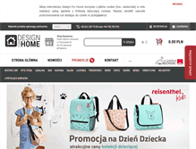 Tablet Screenshot of designforhome.pl